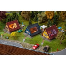 Set of holiday homes 