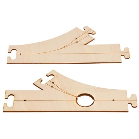 Laser Street Forks and junctions 45 