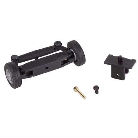 Front axle, completely assembled for bus 