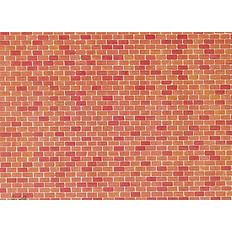 Wall card, Red brick 