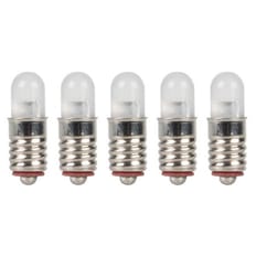 5 LEDs für Beleuchtungssockel, warmweiß 