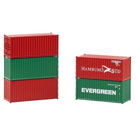 20\' Container, 5er-Set 