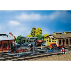 Ausschlackanlage mit Bockkran 