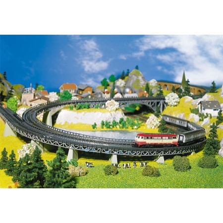 4 Track beds, curved 