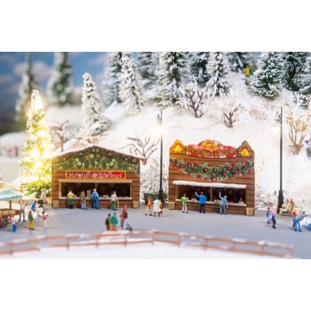 2 Weihnachtsmarktbuden 