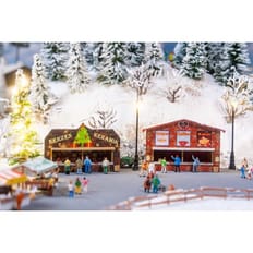 2 Weihnachtsmarktbuden 