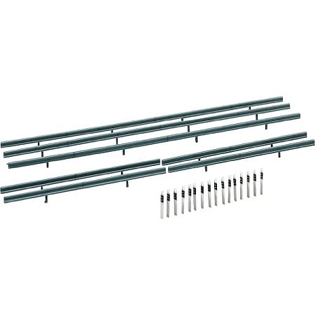 Crash barriers, 40 Marker posts, 860 