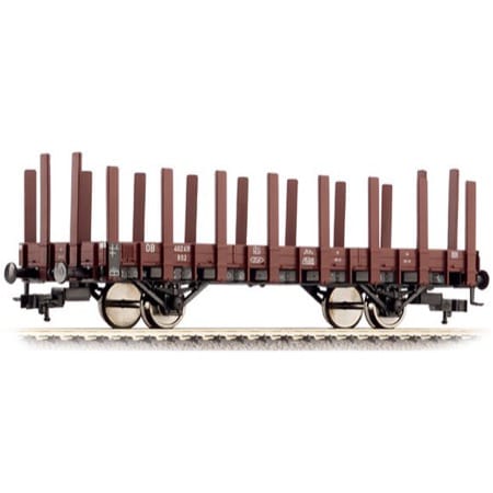 DB R02 åben godsvogn med runger 