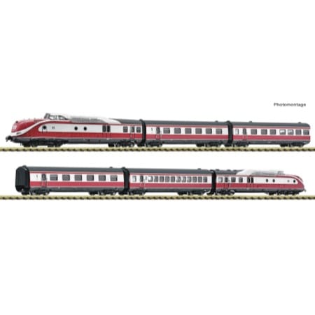 6-tlg. Set: Dieseltriebzug VT 601 „Max Liebermann” DC