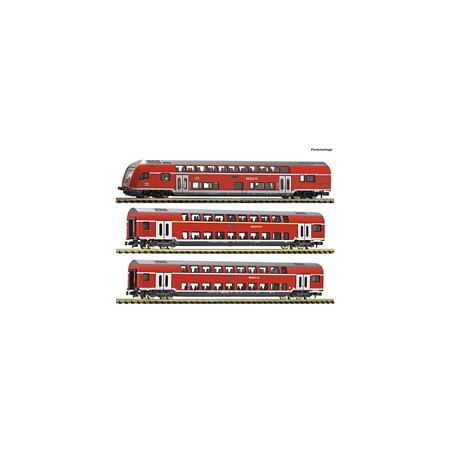 3-tlg. Set: Doppelstockwagen, DB AG DC
