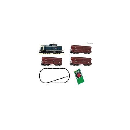 Analog Start Set: Diesellokomotive BR 212 mit Güterzug, DB AG DC