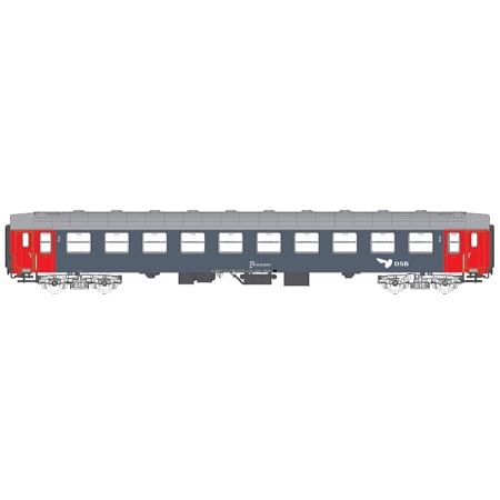 DSB Bc-t 51 86 50-30 312-7 liggevogn 