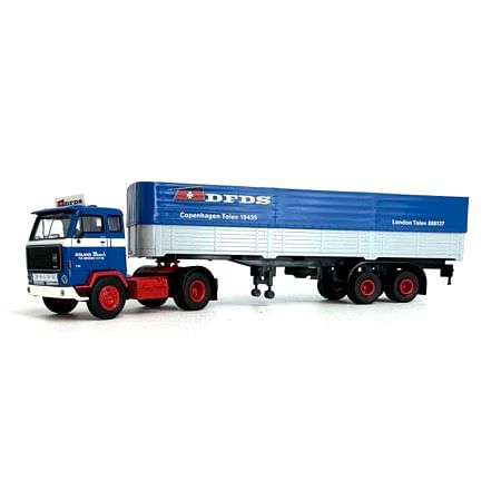 DFDS volvo F89 m. presseningstrailer 