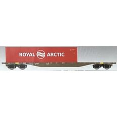 DSB Sgns m. 40 ROYAL ARCTIC container vogn 1 