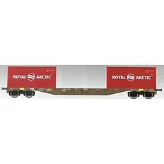 DSB Sgns m. 2 stk. 20 ROYAL ARCTIC container vogn 3 