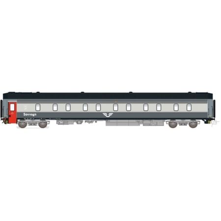SJ sovevogn WL4 5583, grå  