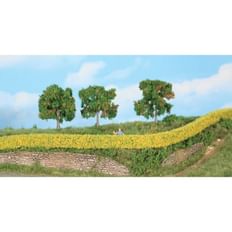 2 flexible Forsythienhecken 14 x 7 mm, je 50 cm lang 