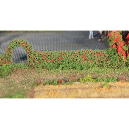 2 flexible Rosenhecken 14 x 7 mm, je 50 cm lang 