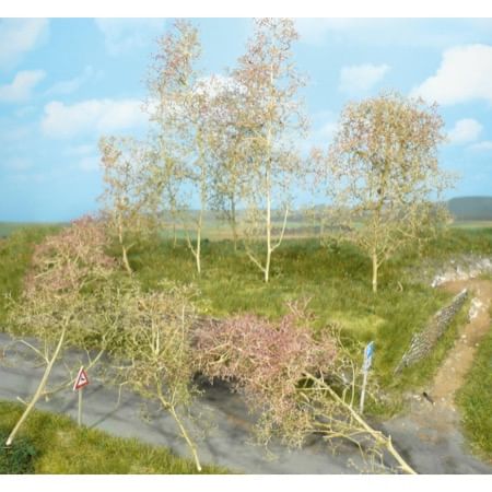 natural fibre trees / 35 pc 