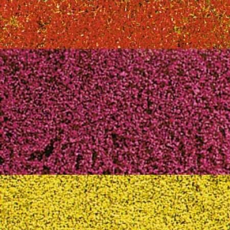 deco flowers coloured / 28 x 14 