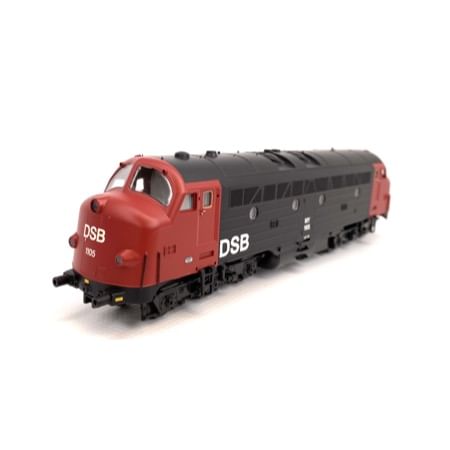 DSB MY 1105 rød/sort DC DC