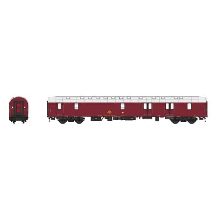 DSB litra P 50 86 90-83 809-1, Brun 