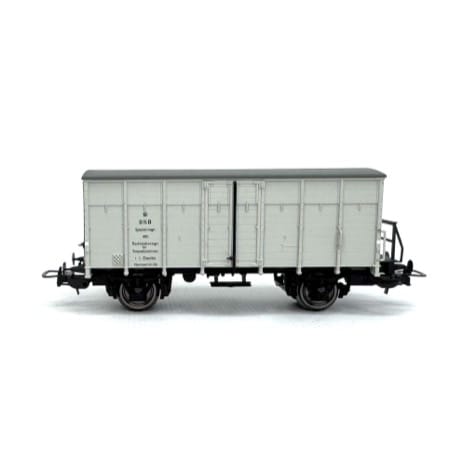 DSB Q Specialvogn 495 for svejsekolonnen, grå 