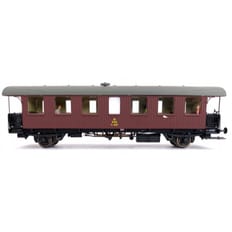 DSB CU 4157 Listebeklædt vinrød 