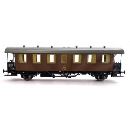 DSB CU 4121 Listebeklædt vinrød 