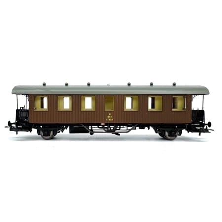 DSB CU 4113 Listebeklædt vinrød 