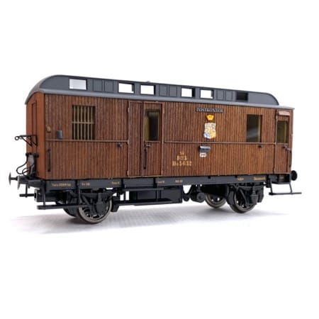 DSB D0 5632 Postvogn  