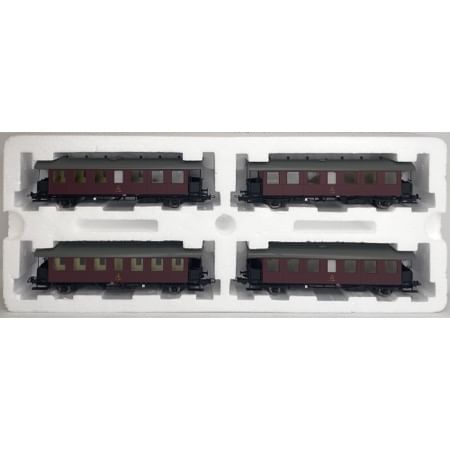 Personvogn 4-vogns sæt, DSB CU 
