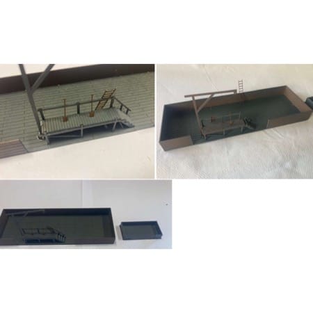 Kulgård med askekasse og kran 