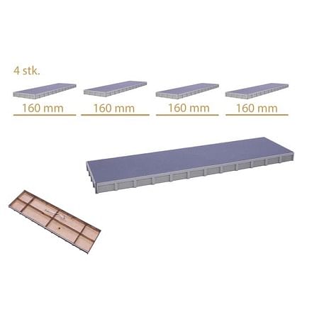 Perroner 4 stk. af 16cm  