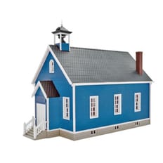 H0 Landschule mit LED-Beleuch 