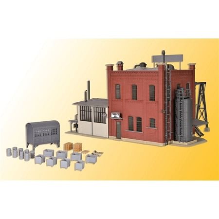 H0 Fabrik mit Anbau 