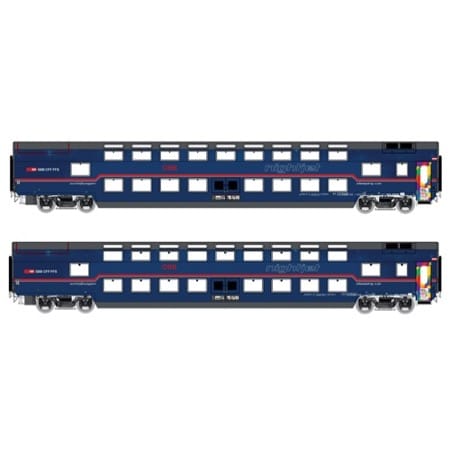 ÖBB Nightjet dobbeldækker-sæt DC