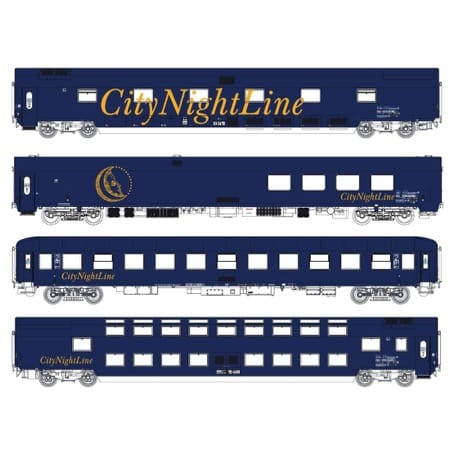 CityNightLine nattogssæt DC