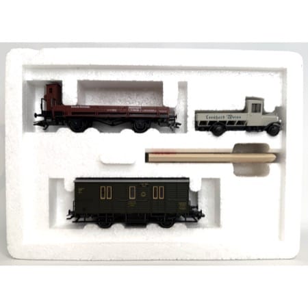 DR vognsæt BAUZUG m. bil 