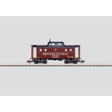 Caboose Typ N5c der Pennsylvania Railroad (PRR). Ausführung mit windschnittiger Dachkanzel. 