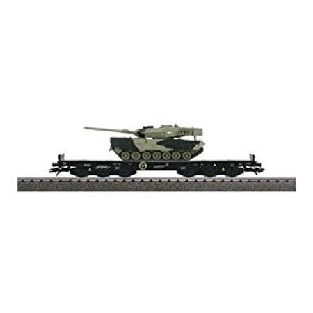 Sværgodsvogn m. dansk Leopard 