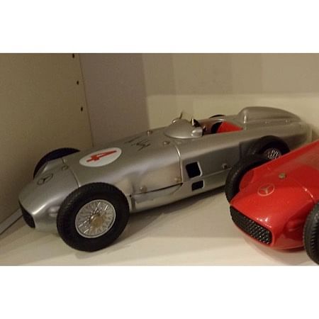 Mercedes Benz W 196 blik-modelbil 