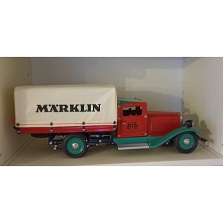 Märklin varevogn m. pressening, metal-bil 