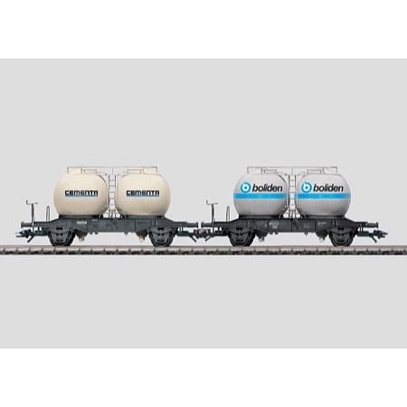 Wagen-Set - 2 Silowagen 