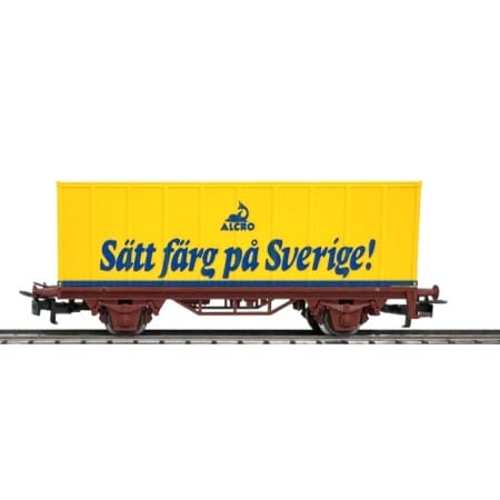 SJ Sätt färg på Sverige containervogn 