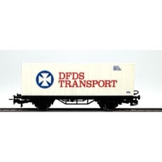 DSB DFDS TRANSPORT containervogn 