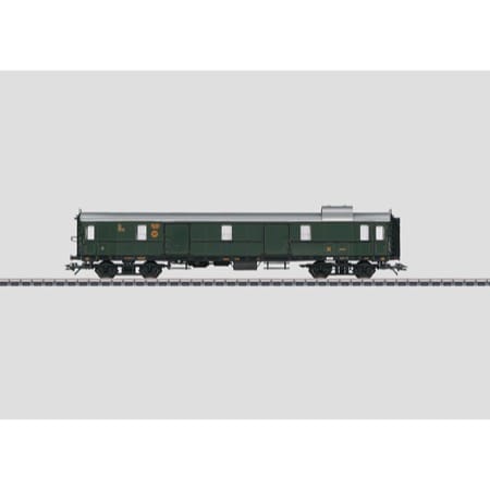 Schnellzug-Gepäckwagen. - Pw4ü DRG 
