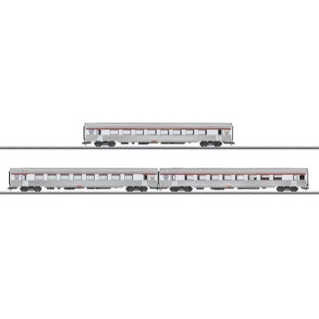 Wagen-Set INOX SNCF 