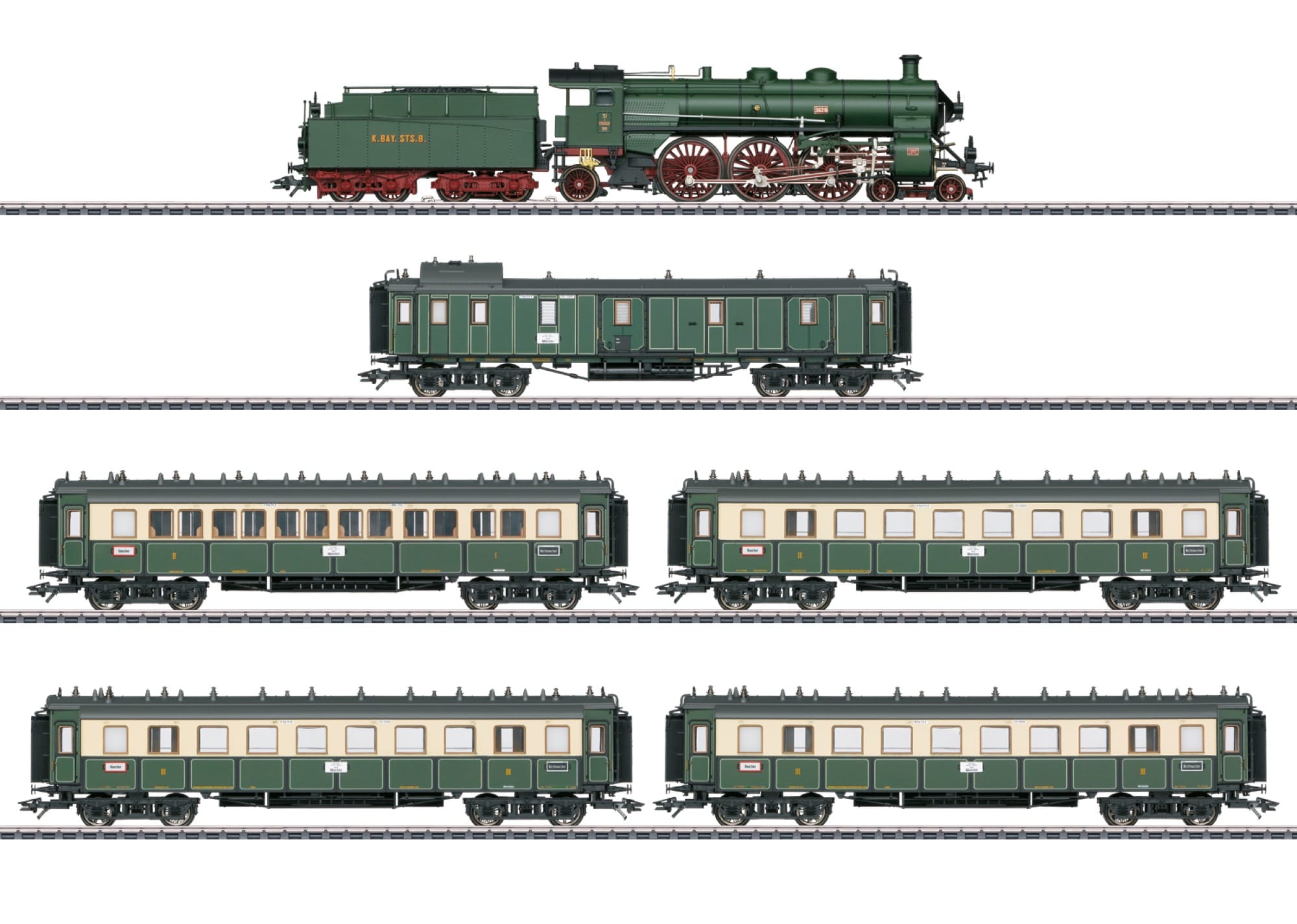 Märklin 26360 - Bavarian Express Train Set
