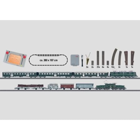 Mega-Digital-Startpackung "Gotthard" 230 Volt. - Ae 6/6 "Luzern" und Ce 6/8 III "Krokodil" 